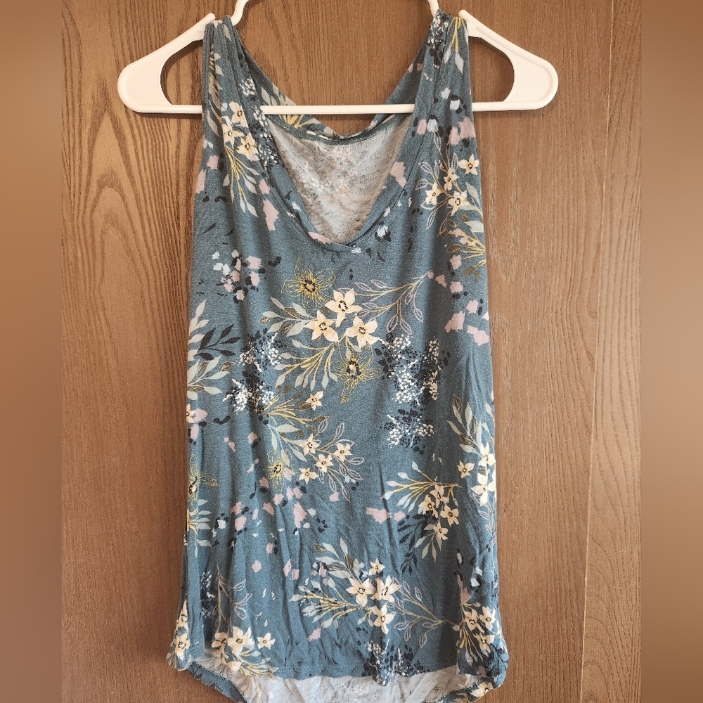 Floral Sleeveless Top